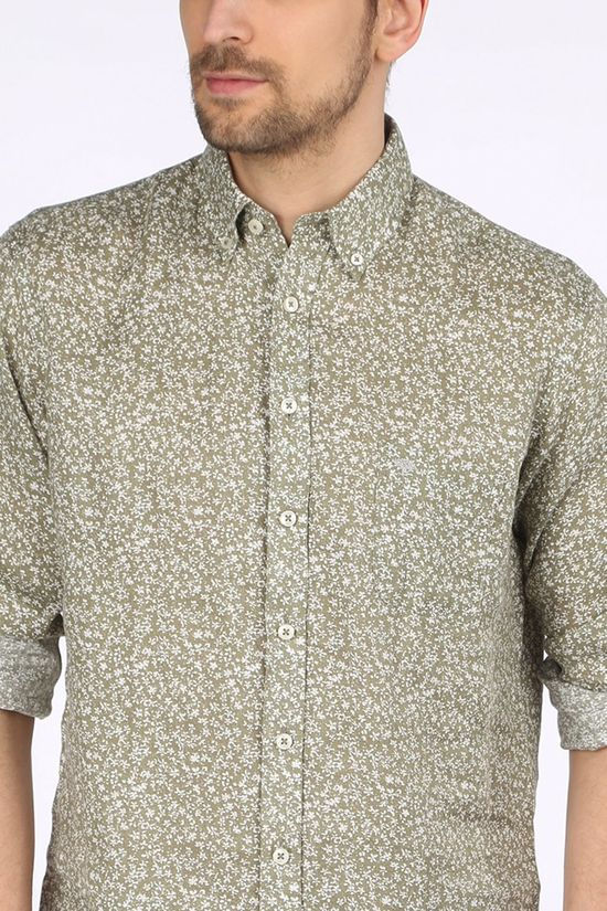 Fynch-Hatton Chemise 11219010 Mid Khaki/Ass. Flower