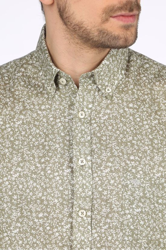 Fynch-Hatton Chemise 11219010 Mid Khaki/Ass. Flower