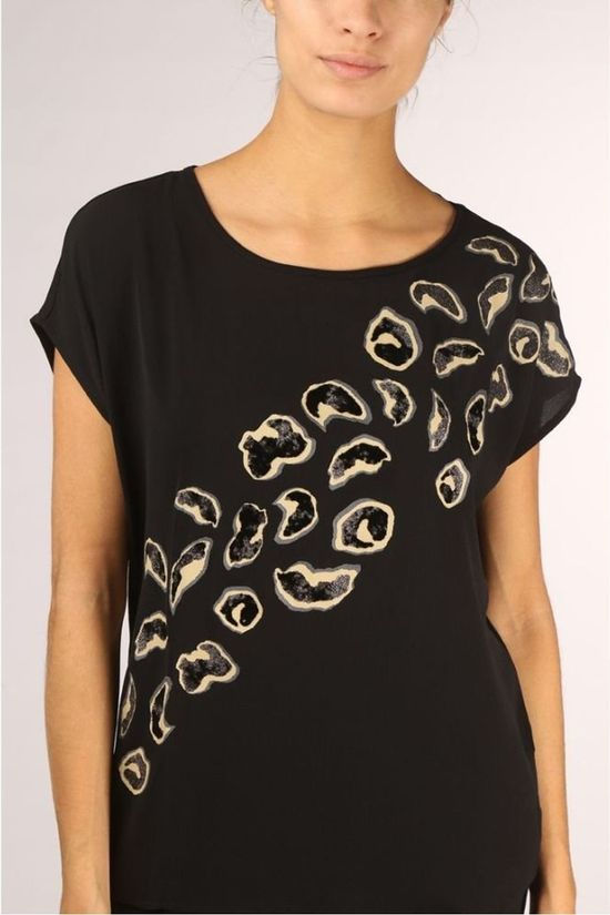 Esprit T-Shirt 109Eo1K010 Black/Assorted / Mixed