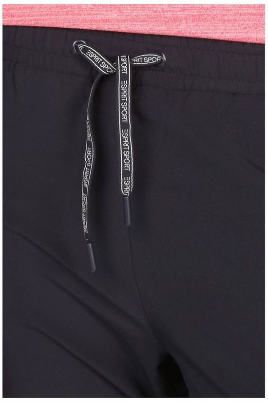 Esprit Joggingbroek Woven Solid Navy Blue/White