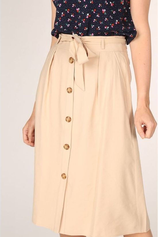 Tom Tailor Jupe 1017966 Ecru
