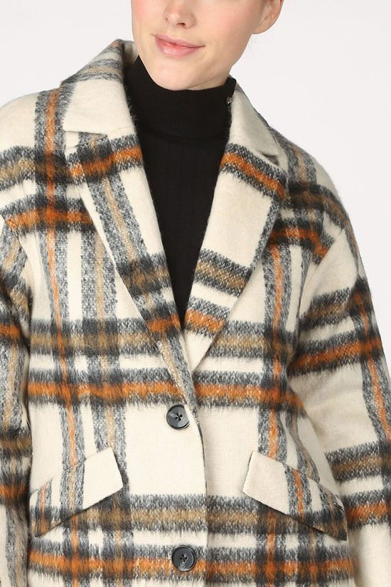 Tom Tailor Manteau 1020971 Ecru/Rust