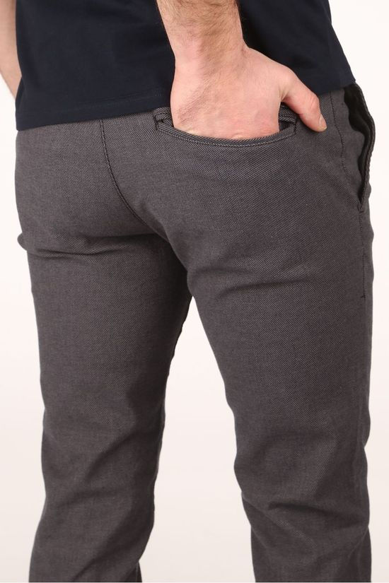 Tom Tailor Broek 1020451 Mid Grey/Ass. Geometric