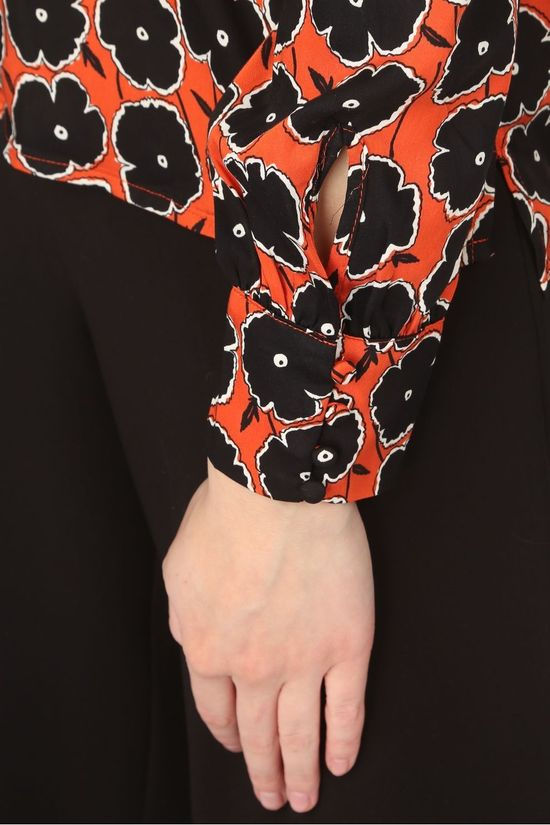 Esprit Blouse 080Eo1F301 Orange/Black