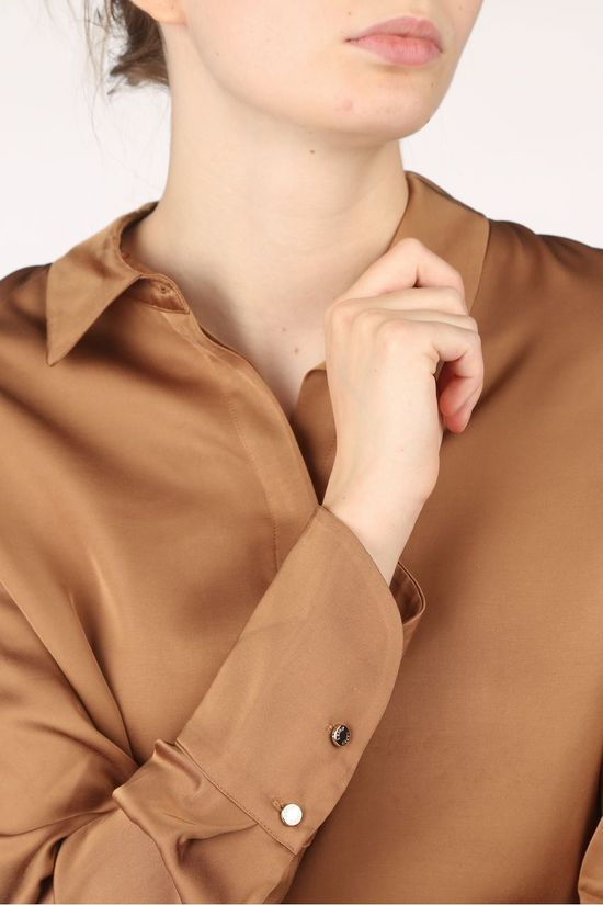 Esprit Hemd 080Eo1F304 Camel Brown