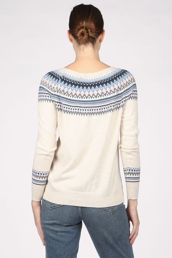 Esprit Pull  090Ee1I336 off white/blue