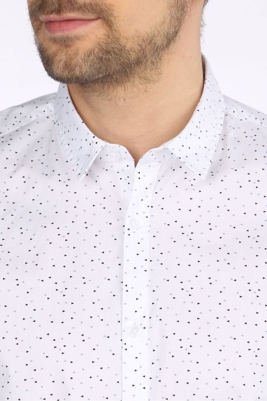 Esprit Hemd 021Ee2F304 White/Ass. Geometric
