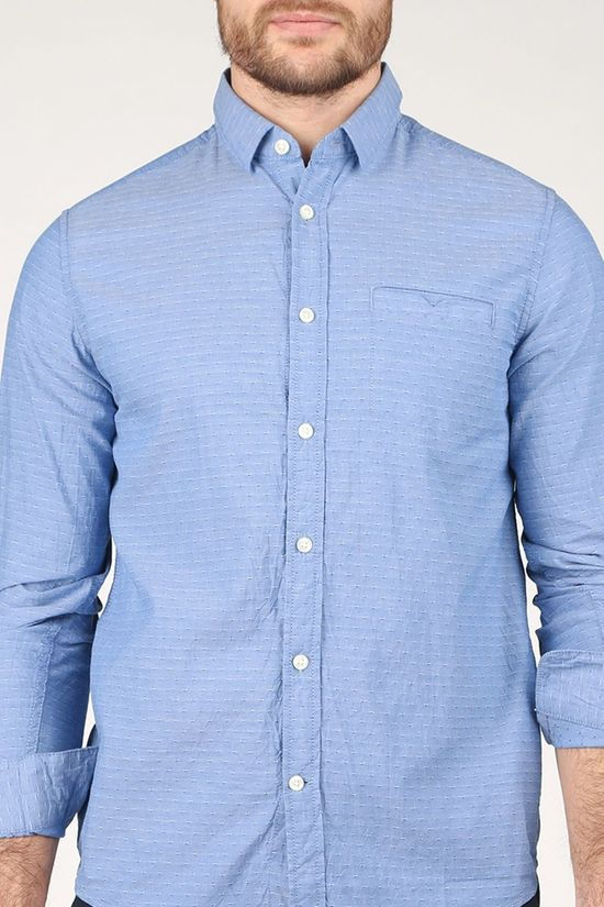 Tom Tailor Chemise 1021066 Mid Blue/Ass. Geometric