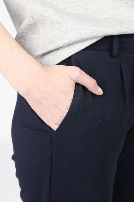 Tom Tailor Broek 1008375 Navy Blue
