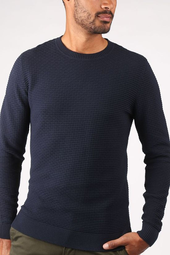 Tom Tailor Trui 1021445 dark blue