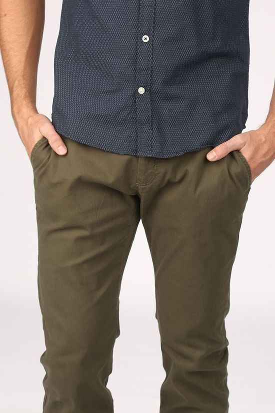 Tom Tailor Broek 1021915 mid khaki