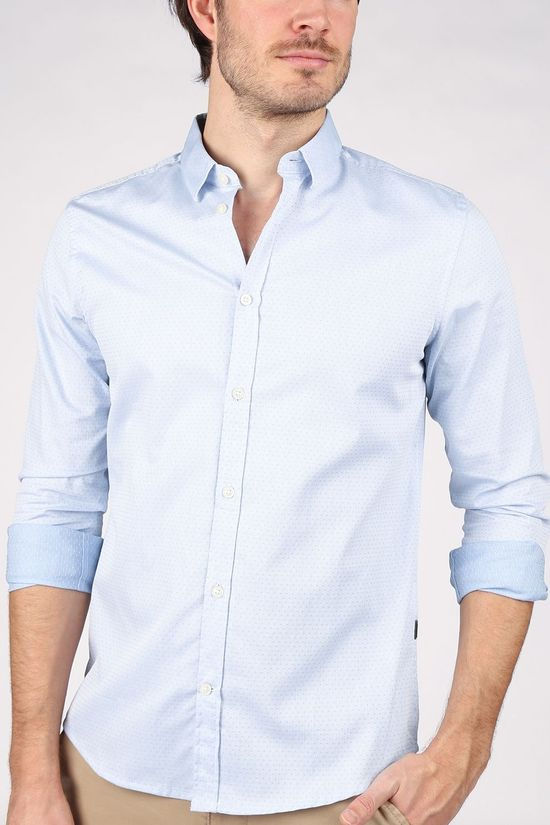 Tom Tailor Hemd 1024321 Light Blue/Ass. Geometric