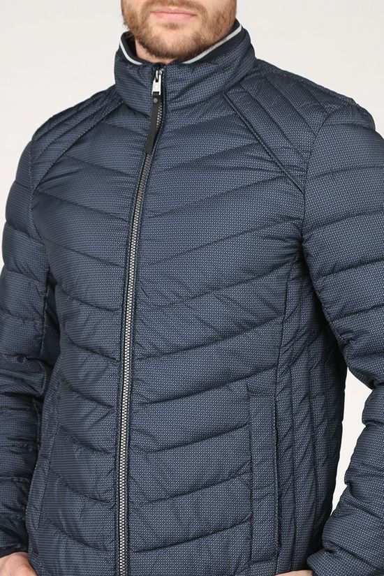Tom Tailor Manteau 1024068 Dark Blue/Ass. Geometric