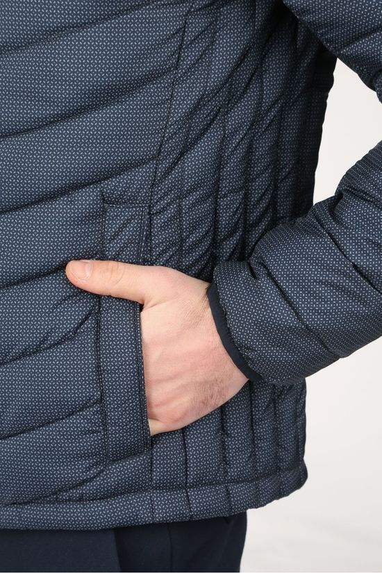 Tom Tailor Manteau 1024068 Dark Blue/Ass. Geometric