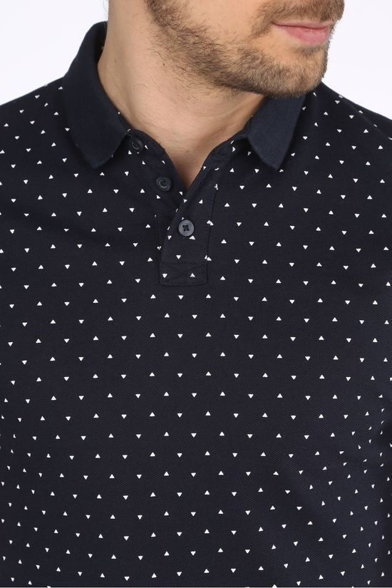 Tom Tailor Polo 1026298 Dark Blue/Ass. Geometric