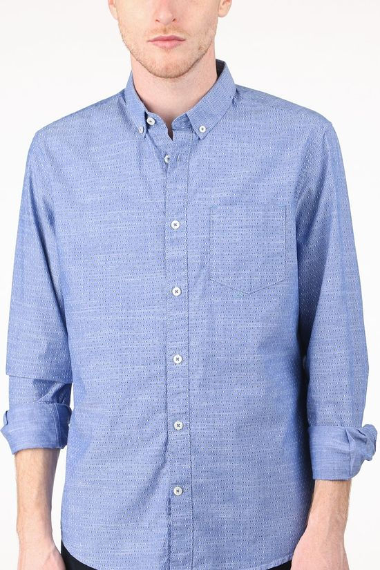 Tom Tailor Chemise 1024747 Mid Blue/Ass. Geometric