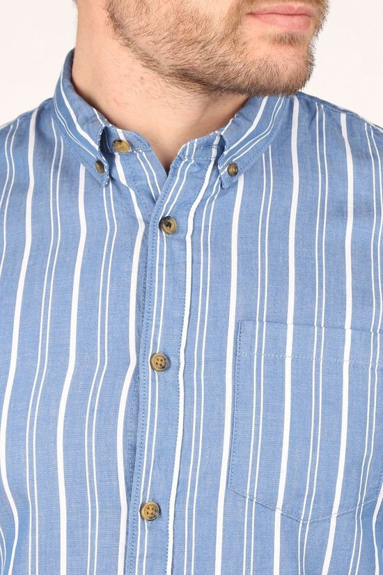 Tom Tailor Chemise 1024716 dark blue/white