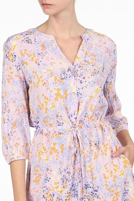 Tom Tailor Robe 1026729 Violet/Yellow