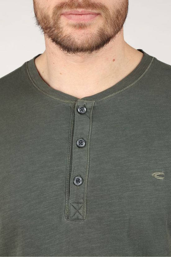camel active T-Shirt 409474-9T04 dark khaki