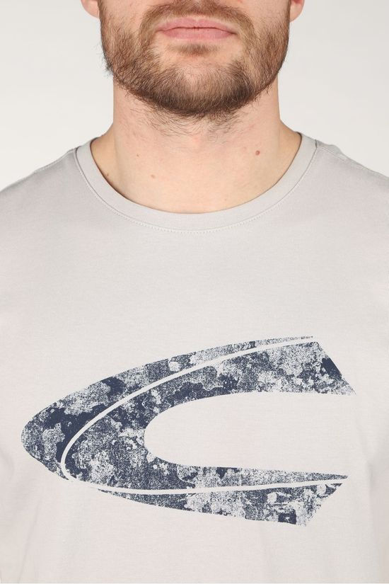 camel active T-Shirt 409642-5T02 light grey