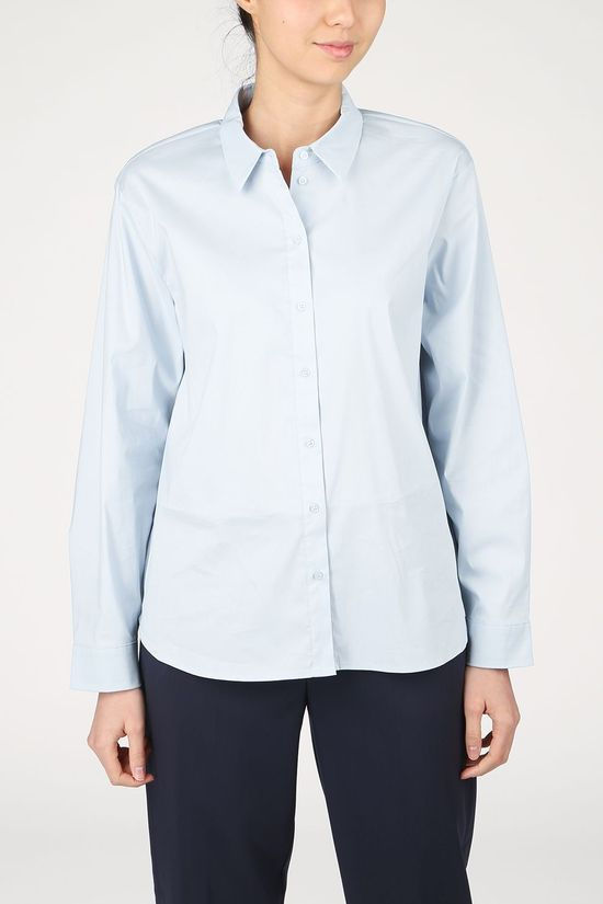 Esprit Hemd 011Eo1F311 Light Blue/Navy Blue