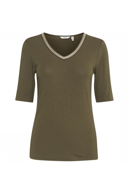 B.Young T-Shirt Byphilicia Tshirt - mid khaki