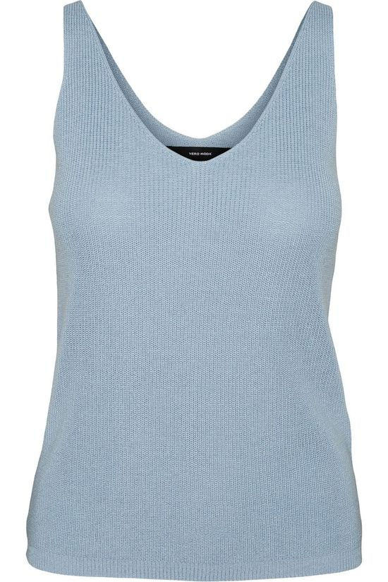 Vero Moda T-Shirt Vmnewlex Sun Sl Ga light blue