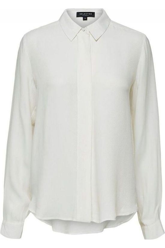 Selected Blouse Slfarabella Odette Ls off white