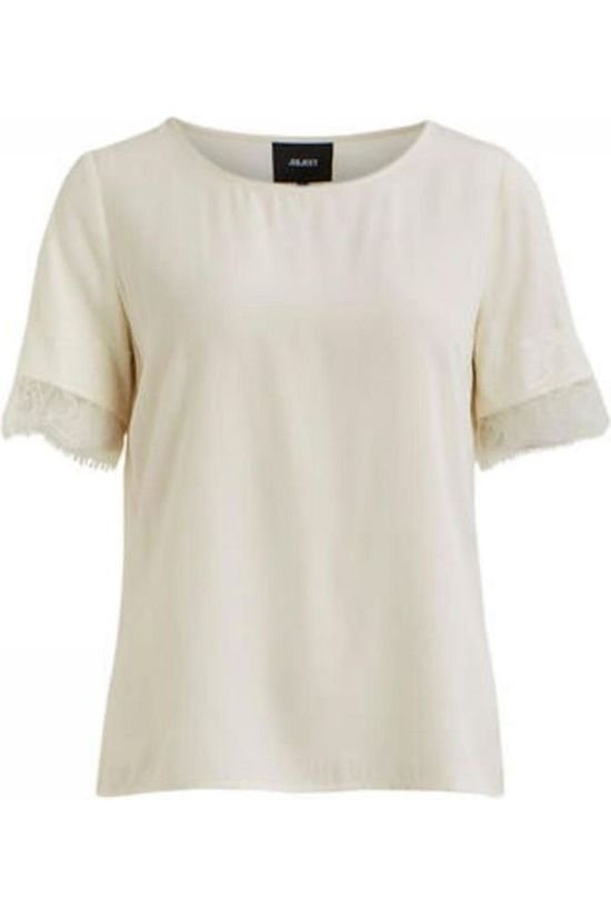 Object Blouse Eileen Sleeve Lace Noos white