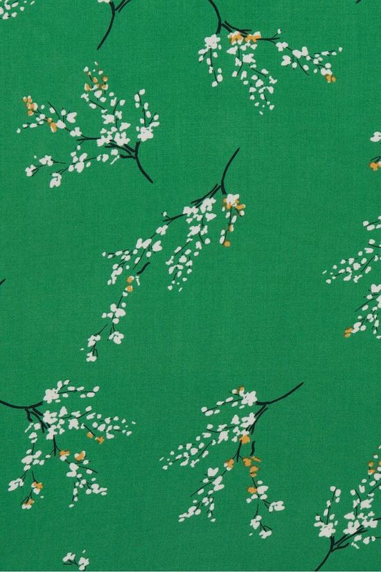 Ichi Blouse Ihvera Ss10 Green/Ass. Flower