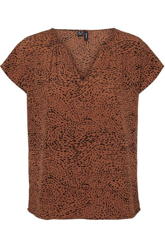 Vero Moda Blouse annabell Sl  Wvn rust