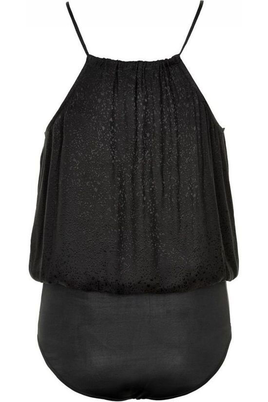 Numph Blouse Nunajila Bodystocking Black