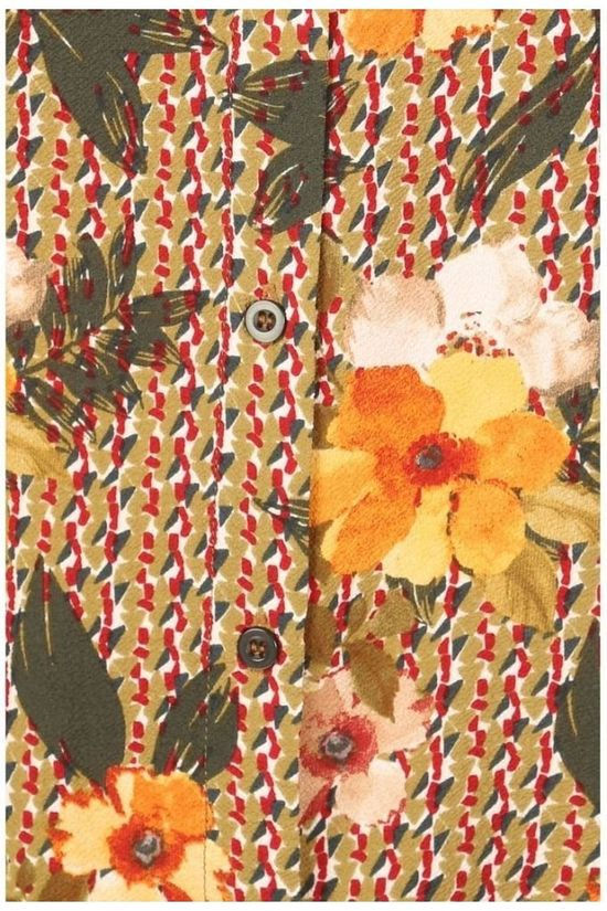 Vila Joy Chemise Betha-L-22-A Ecru/Ass. Flower