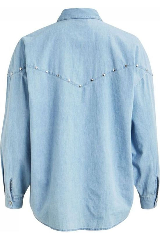 Object Hemd Daniella Ls Light Blue (Jeans)