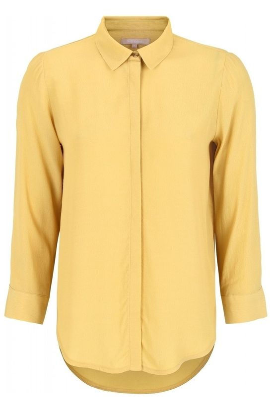 Soft Rebels Hemd SbQuinn 3/4 mid yellow