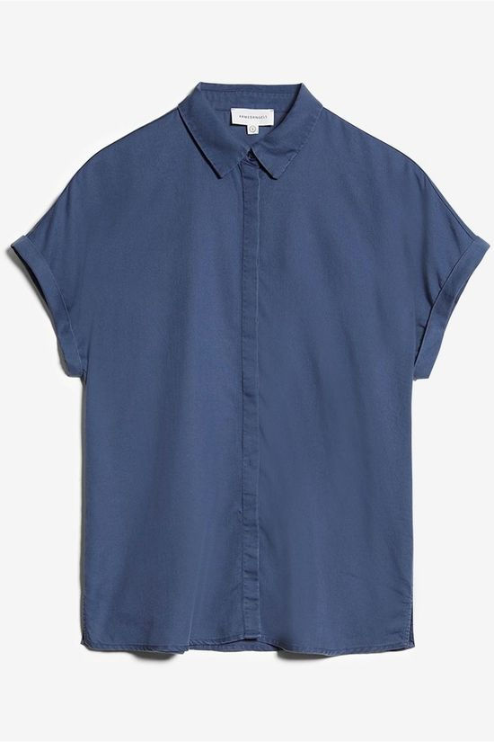 ARMEDANGELS Chemise Zonjaa mid blue
