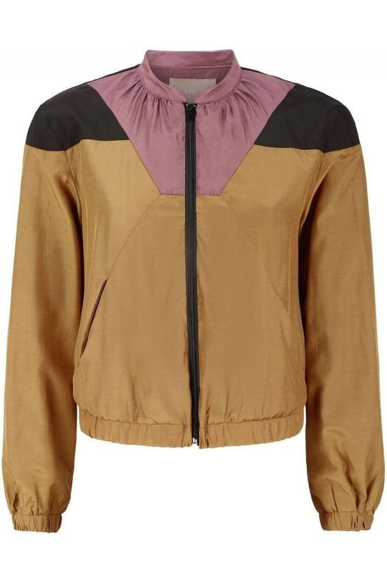 Soft Rebels Blazer SbNanni Bomber Camel Brown