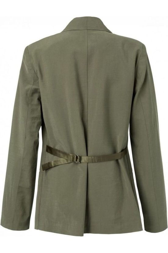 Yaya Blazer ed Detail On Back dark khaki