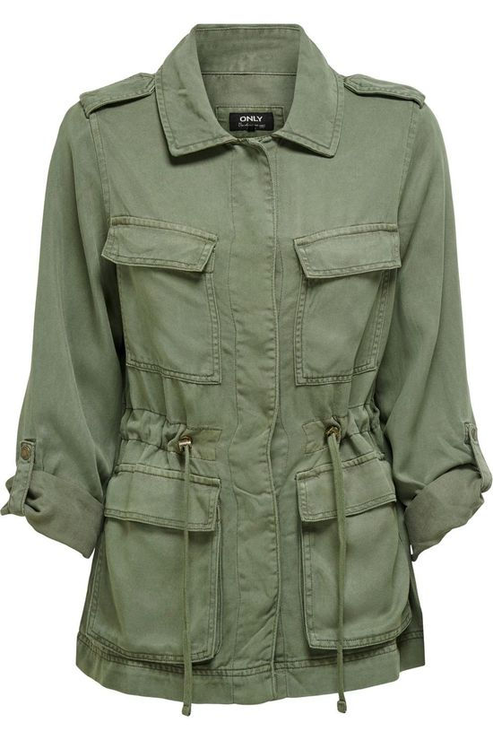 Only Blazer Onlkenya Life Utility Jacket Cc Otw dark khaki