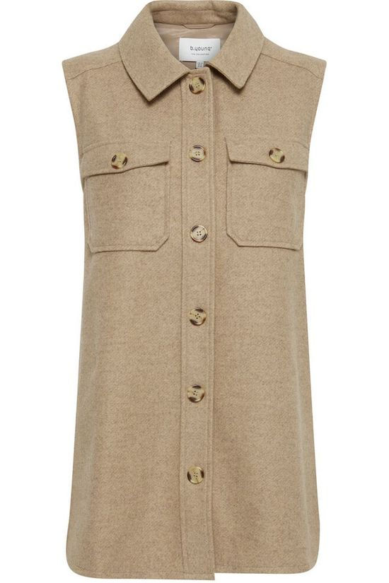 B.Young Cardigan Byasja Camel Brown