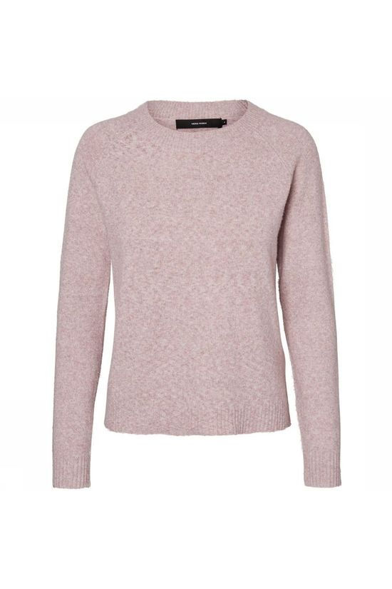 Vero Moda Pull Vmdoffy Ls O-Neck Noos light pink