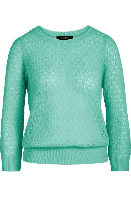 King Louie Pull Agnes Fluffy light green