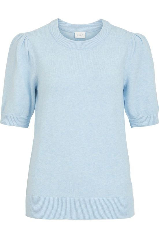 Vila Pull Viril Puff light blue