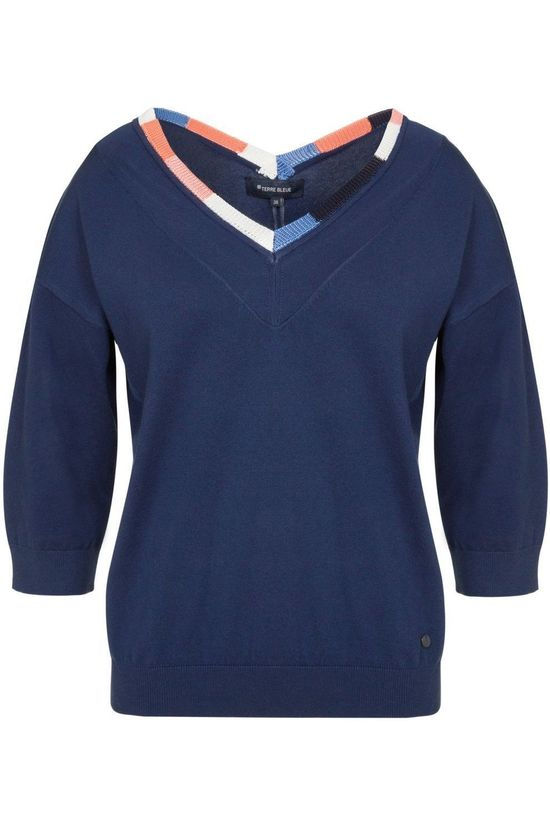 Terre Bleue Pull Madou dark blue
