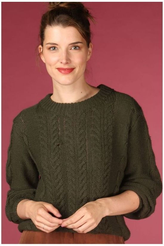 Ichi Pull umina Ls2 dark green