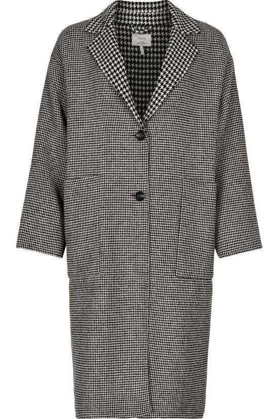 Numph Manteau batya Off White/Black