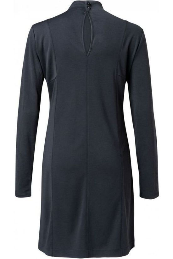 Yaya Robe Ls Jersey W. Turtle Black