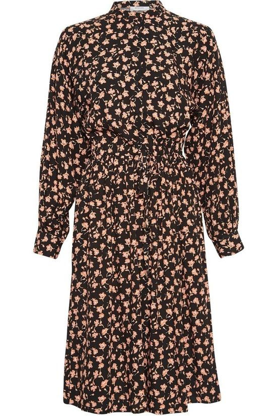 Moss Copenhagen Robe Benna Beach Black/Light Pink