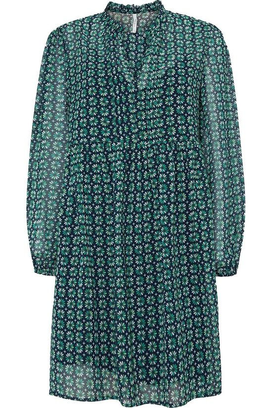 Pepe Jeans Jurk Milena Green/Navy Blue
