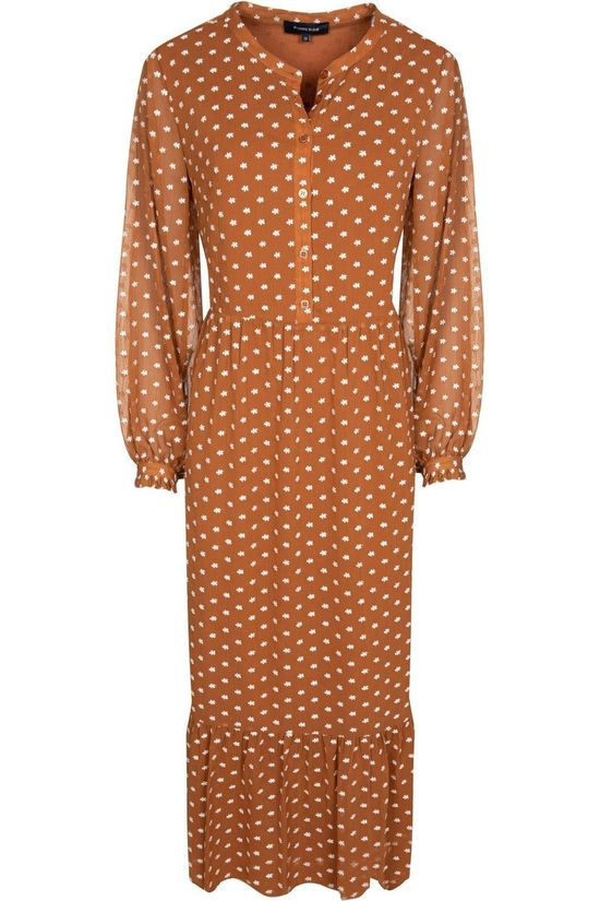 Terre Bleue Robe Udou Camel Brown